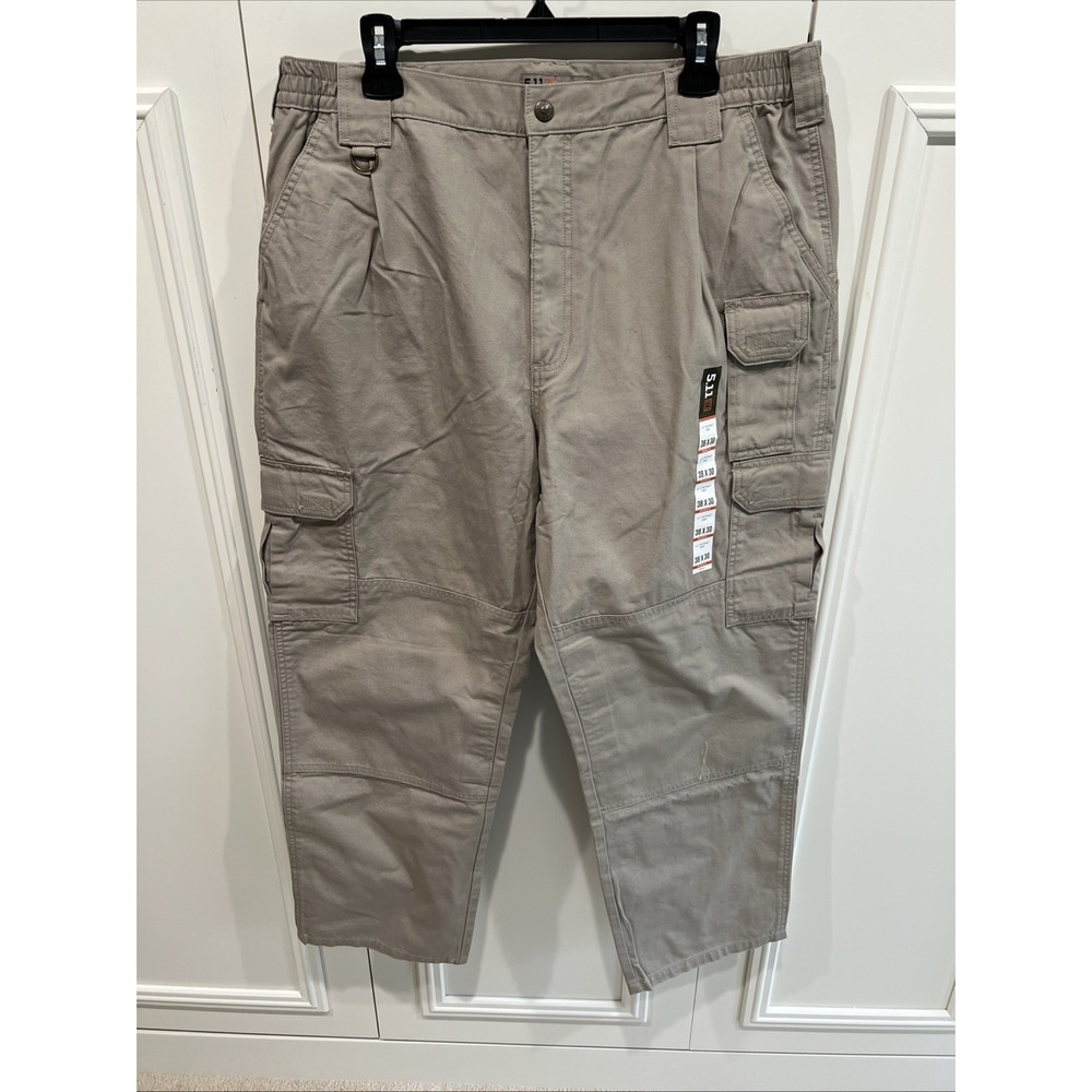 5.11 Tactical Relaxed Fit Cargo Pants 38 X 30 Khaki Style 74251-055 Utility